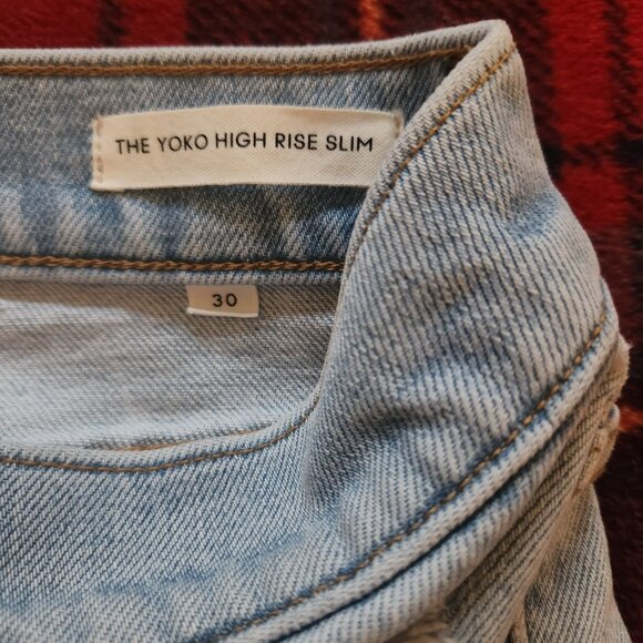 Denim Forum The Yoko Highrise Slim size 30 - Picture 3 of 4